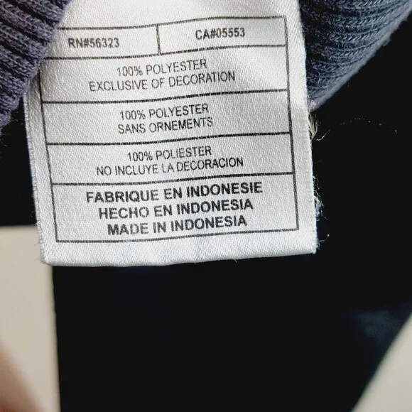 Nike Women's Black Fit Dry Raglon Sleeve Casual Full Zip Hoodie Size L - Picture 12 of 13